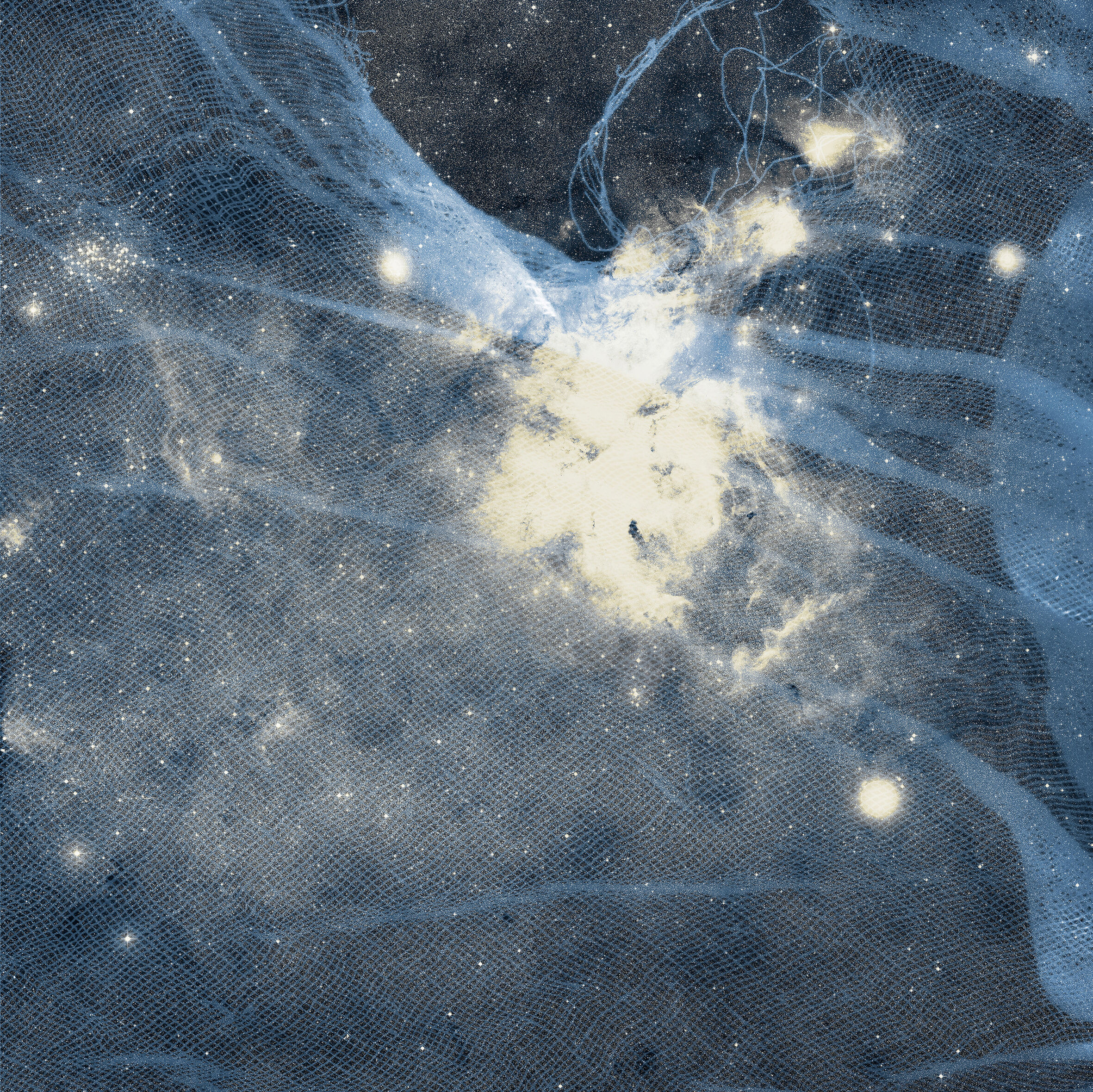 Image of the work of Harry Nankin "On the marriage of heaven and hell 3Eta Carinae 2025