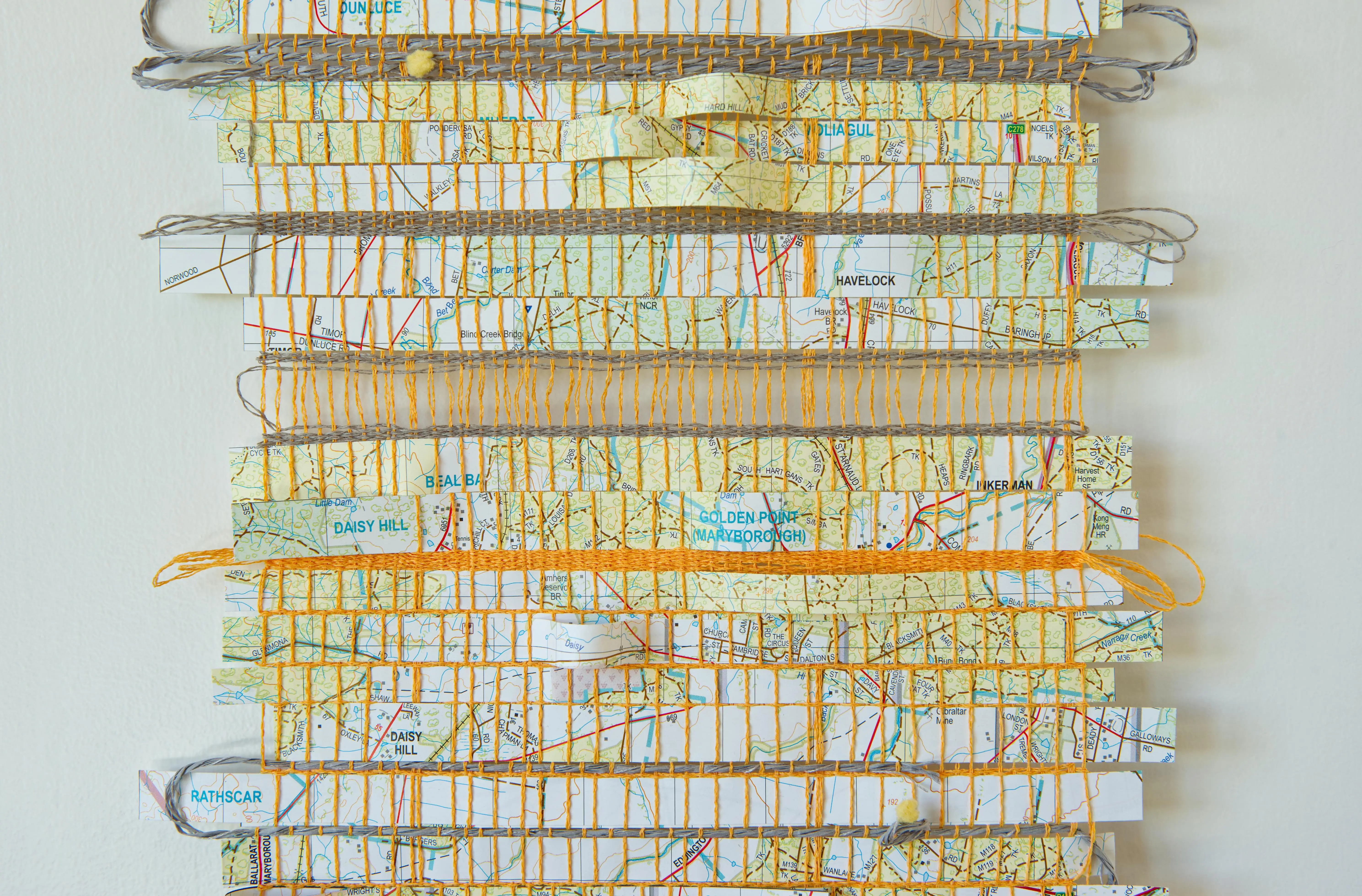 Jayne Newgreen - Mapping Truth, Detail - CHA08776