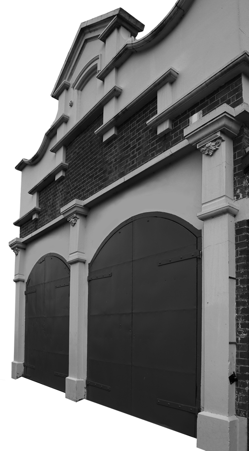 1907 Addition to Gallery Gallery Arched doors