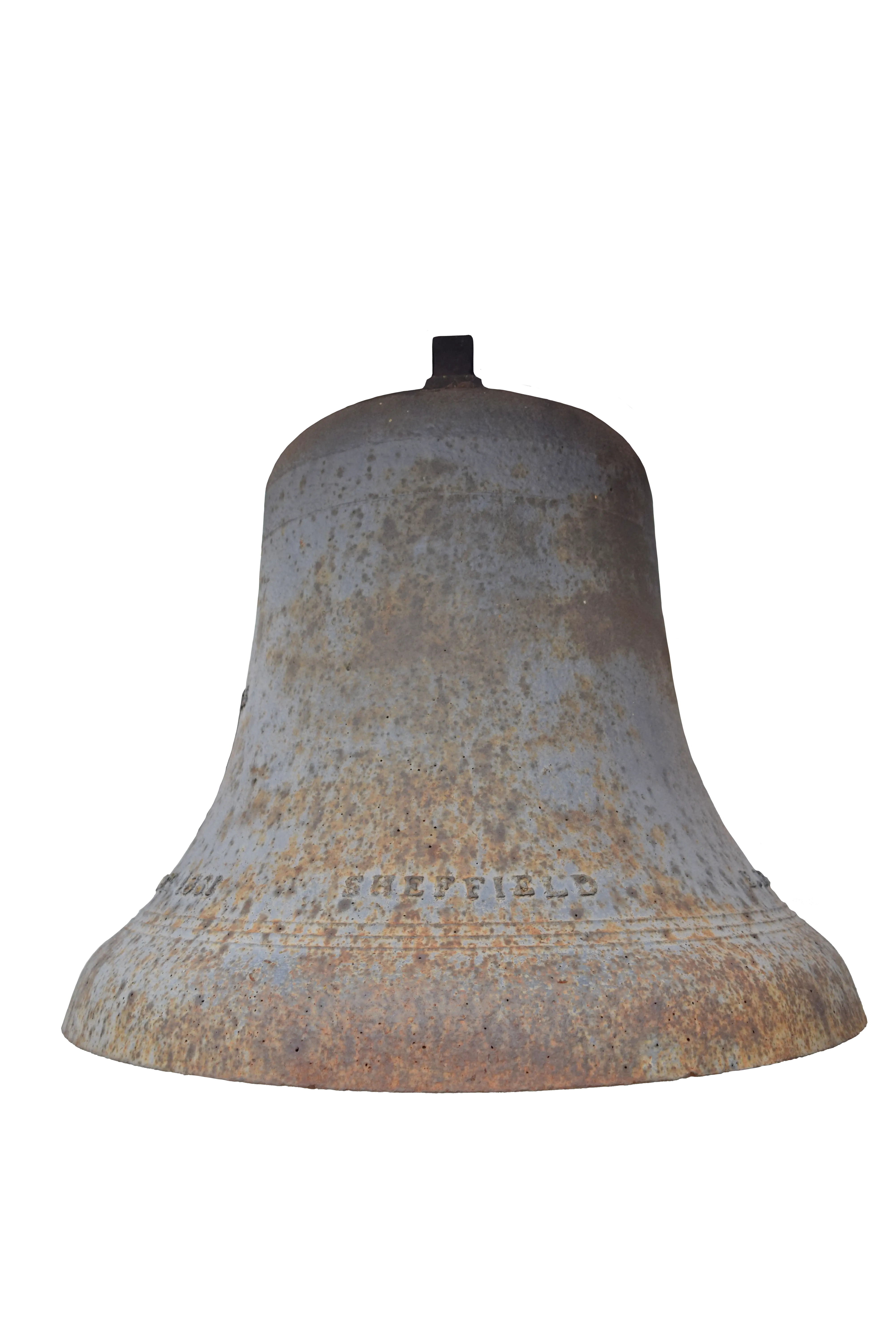 A photo of the original fire bell from the old fire station bell tower in Neill Street Maryborough which is now part of the Art Gallery. Bell now resides outside the new CFA building on the Pyrenees Hwy in Maryborough Vic.